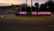 Vandalizan uno de los carteles luminosos de las rotondas de Vilanova