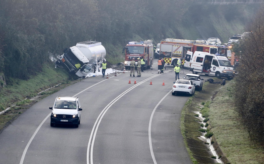 Conmoción en O Salnés por la tragedia y numerosas muestras de condolencia