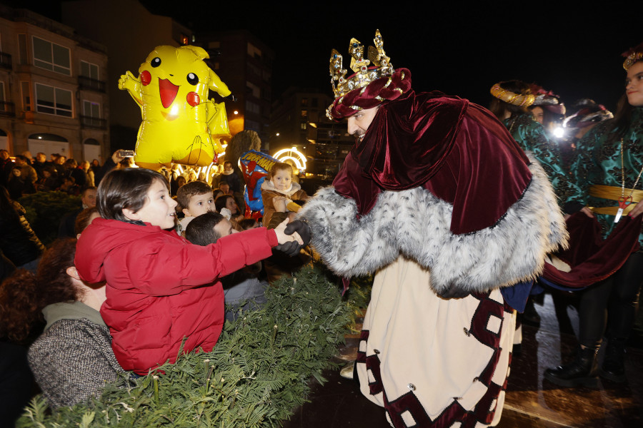 Así será el paso de los Reyes Magos por Arousa tras los cambios que impone la lluvia