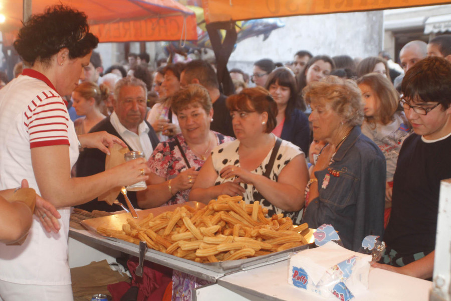 Pontecesures rendirá homenaje a San Xulián con la tradicional Festa do Churro