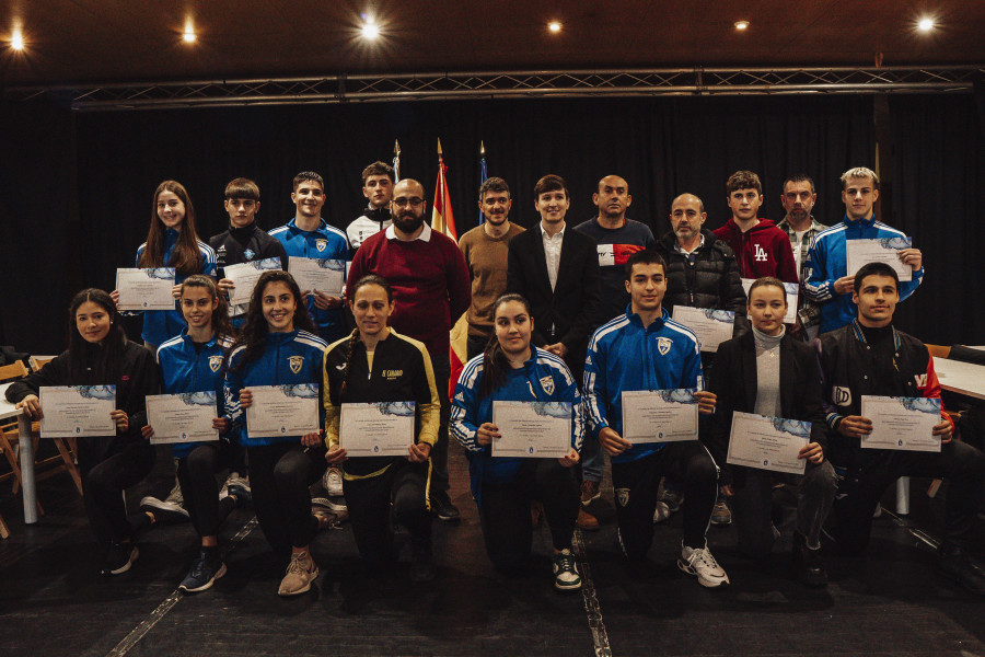 Ribeira “diploma” a sus mejores deportistas