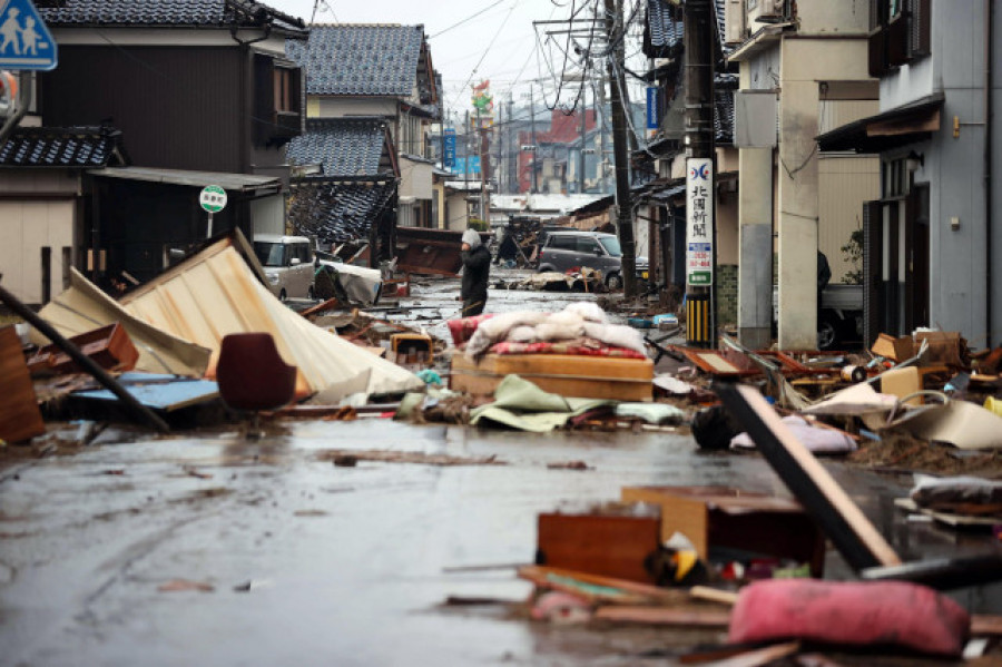 Ascienden a 126 los muertos por el seísmo de Japón y 200 personas continúan desparecidas
