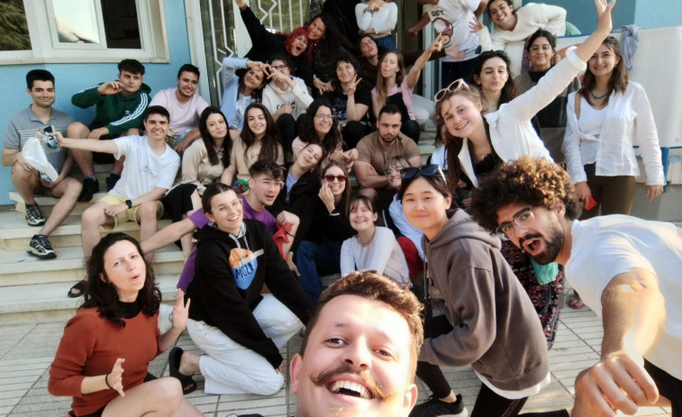 Arousa Moza celebra un nuevo intercambio con 47 jóvenes de diferentes países