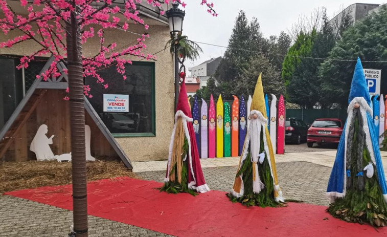 La Praza da Rúa da Constitución se alza con el concurso de decoración de calles de Caldas