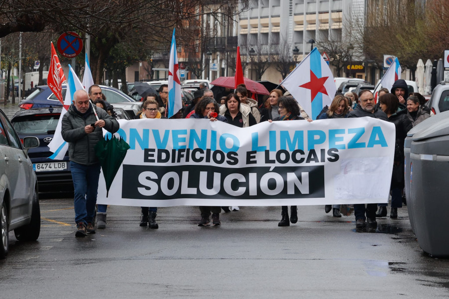 El sector de la limpieza apoya la huelga de forma masiva