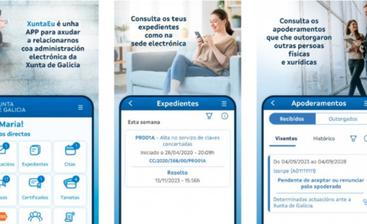 Así es XuntaEU, la aplicación móvil que centraliza la administración digital en Galicia