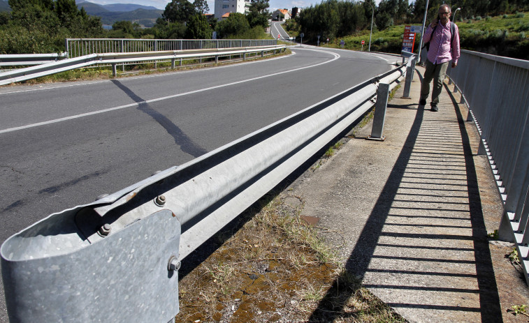 El Concello demanda a la Xunta que la senda de Bamio enlace con las aceras de Carril