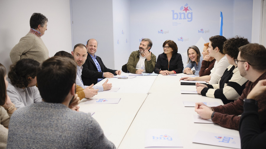 Representantes del BNG de Ulla-Umia se reúnen con Luís Bará de cara a las elecciones autonómicas