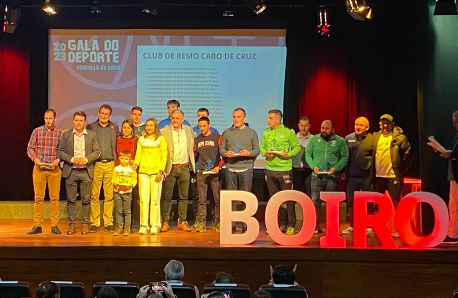 Boiro rindió homenaje a deportistas y clubes locales