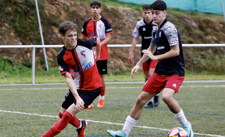 El Arosa juvenil empata en Lugo y mantiene su colchón de diez puntos sobre el descenso