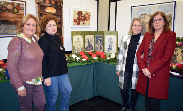 Las camelias llenarán de color el Auditorio de Valga en la muestra que homenajea a La Bella Otero