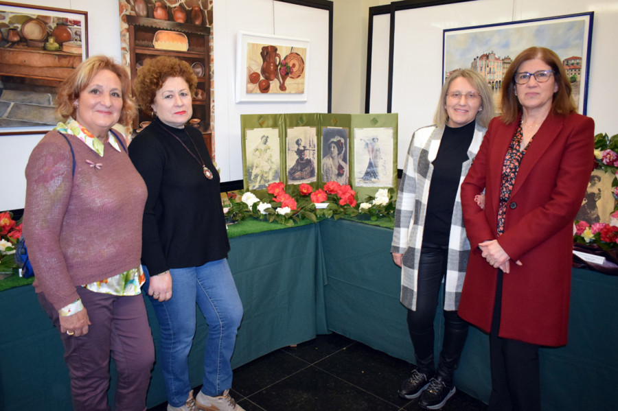 Las camelias llenarán de color el Auditorio de Valga en la muestra que homenajea a La Bella Otero