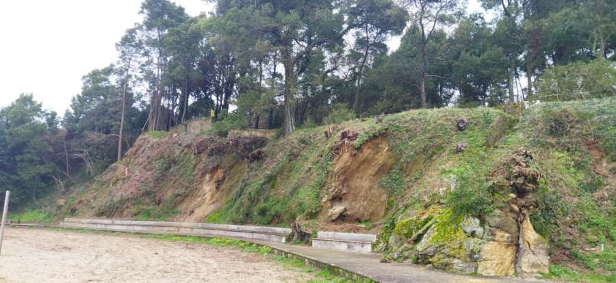 El BNG reclama a Costas del Estado mejorar los cantiles entre Punta Fincheira y Tanxil y el entorno de Tronco