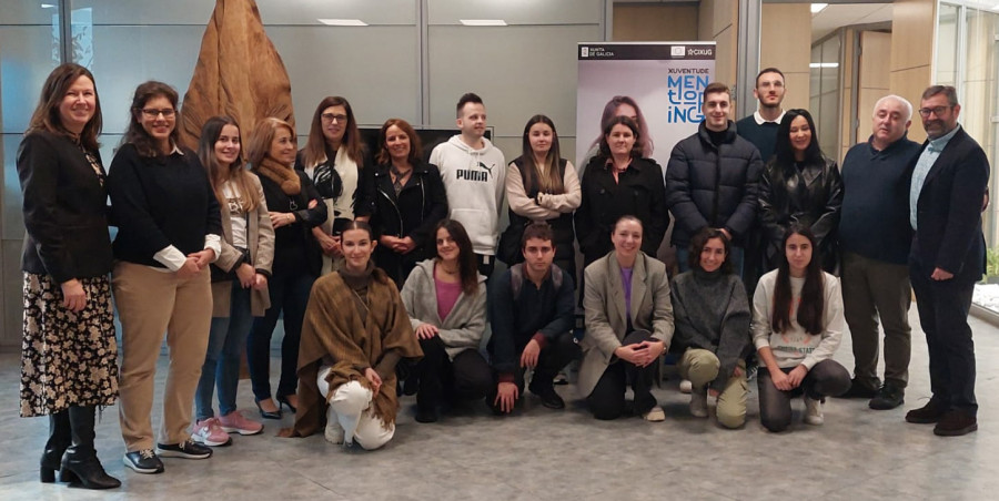 Una quincena de jóvenes visita Congalsa en el marco de la cuarta edición del Xuventude Mentoring