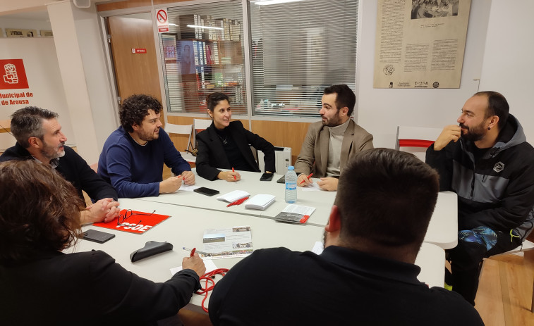 El PSOE de Vilagarcía reúne a su comité de campaña e insta al PP local a participar en un debate público