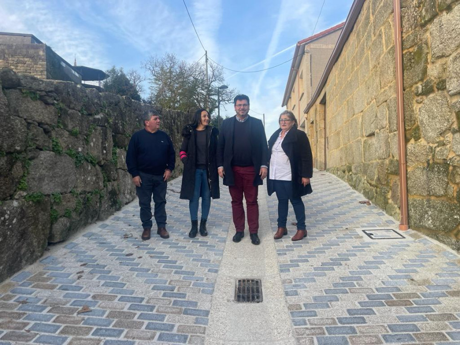 Meaño finaliza un nuevo proyecto de humanización: el vial de acceso a la capilla de San Benito de Lores