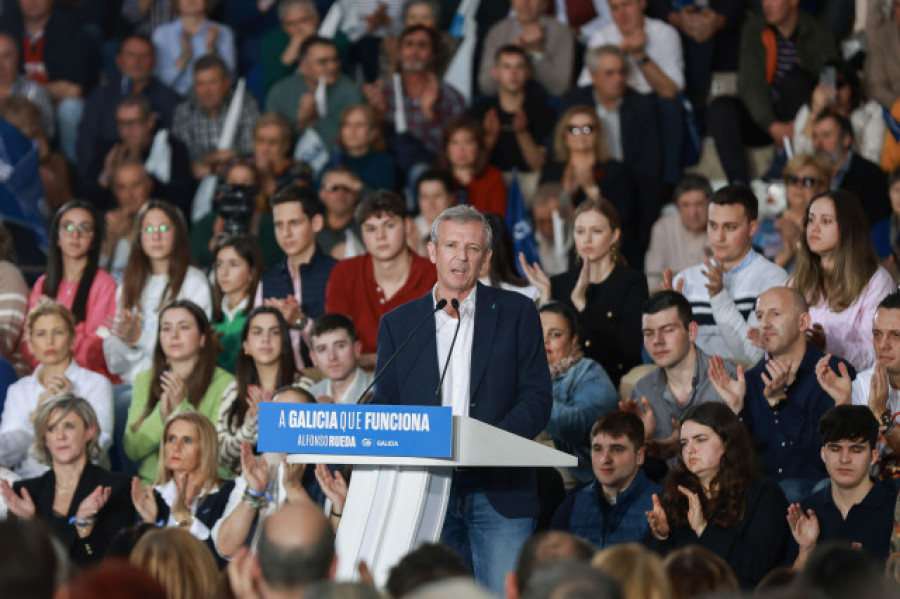 Rueda espera que el debate electoral de este lunes en la TVG no sea un "todos contra uno"