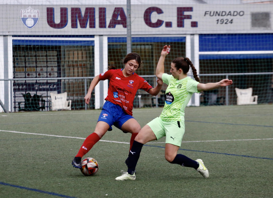 El Umia gana al filial del Oviedo y aviva sus esperanzas de permanencia