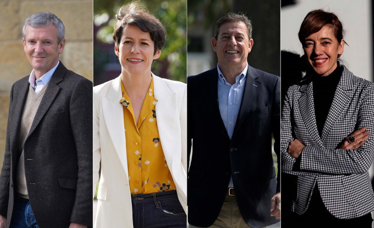 Los participantes en el debate electoral a cinco apuran los minutos previos a la cita