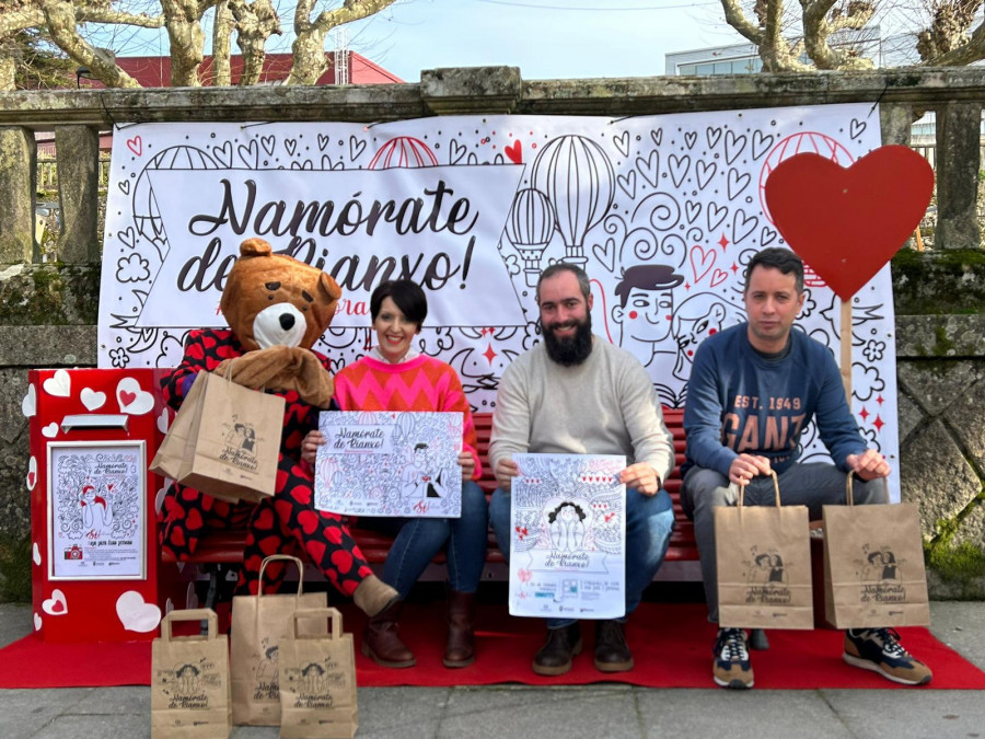 Somos Rianxo sorteará un fin de semana romántico y dos cenas en su nueva campaña de San Valentín