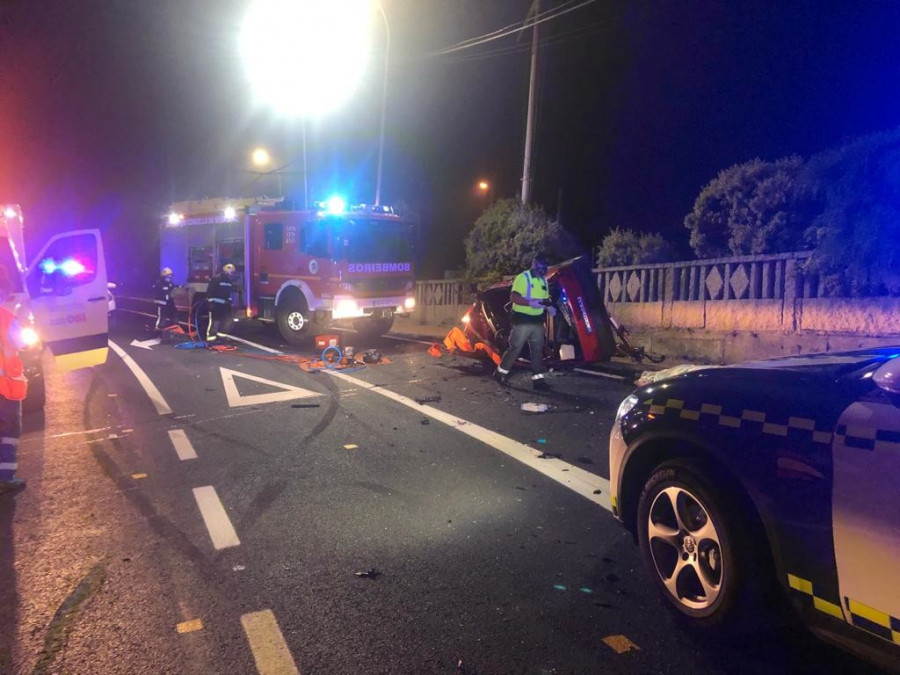 Piden cuatro años de cárcel para una conductora que causó un accidente mortal en Sanxenxo