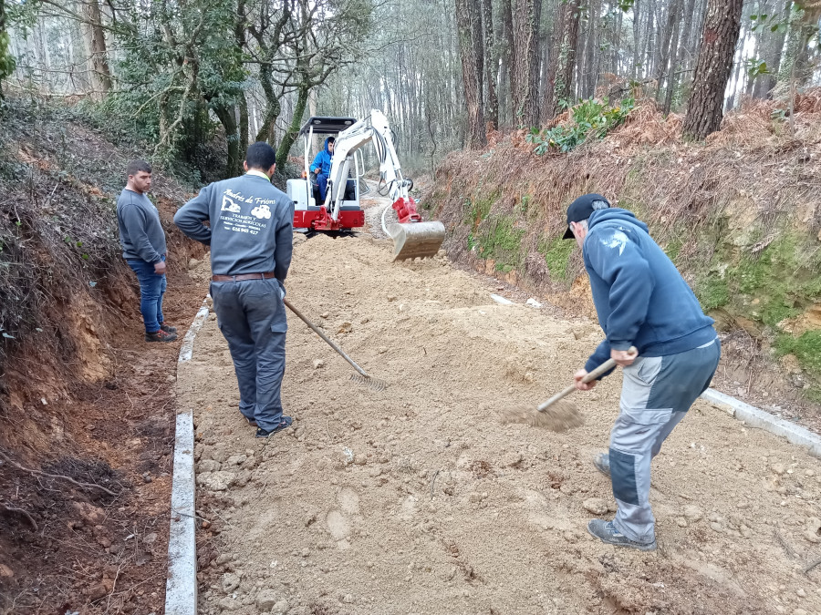 El Ayuntamiento de Ribeira defiende la idoneidad del acondicionamiento del camino de Pedra das Cabras