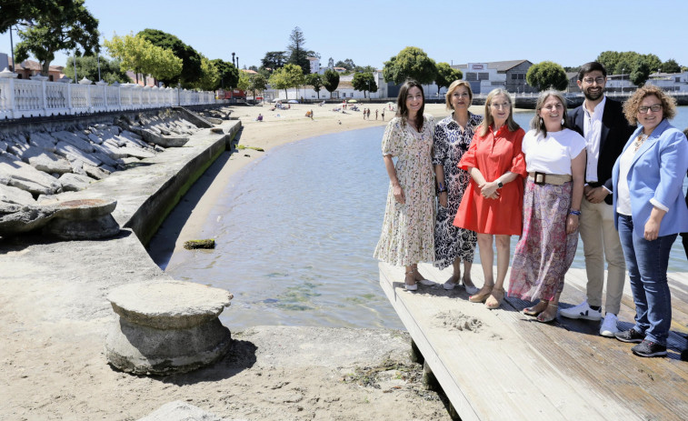 El PP acusa al PSOE de “falsas promesas” sobre la playa de O Preguntoiro