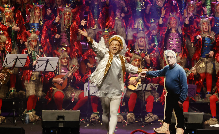 Jana de Leria arrasa desde el infierno y revalida el título de Campeona do Mundo del Festival de Comparsas de O Grove
