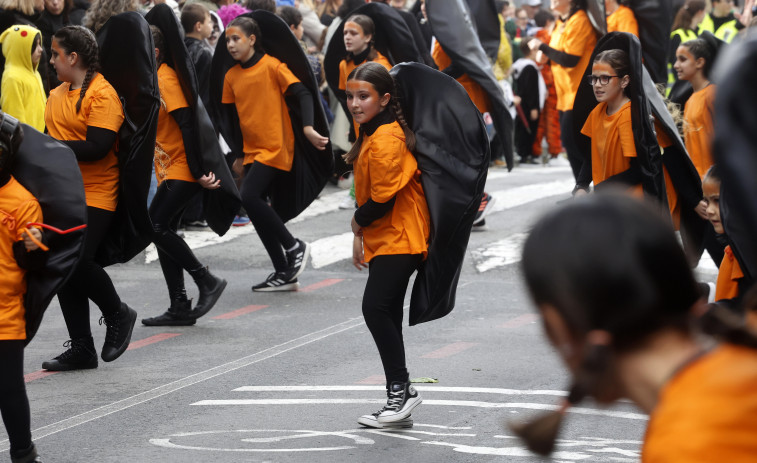 Estos son los grupos y disfraces premiados en el desfile de Entroido de Vilagarcía