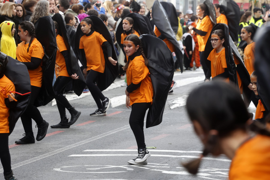 Estos son los grupos y disfraces premiados en el desfile de Entroido de Vilagarcía