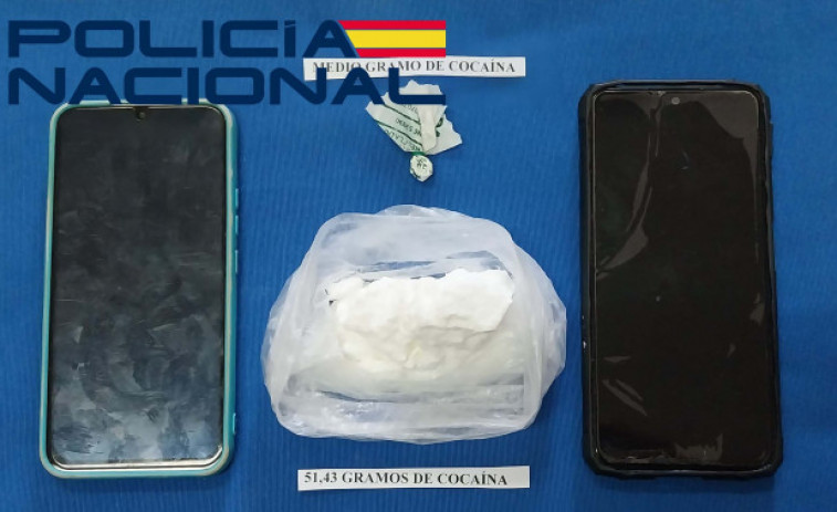 Diez investigados en una operación antidroga en Arousa y la zona de Santiago