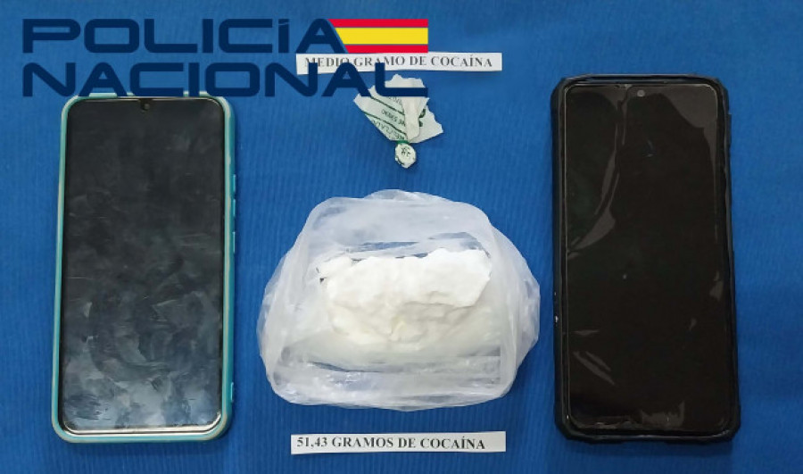 Diez investigados en una operación antidroga en Arousa y la zona de Santiago