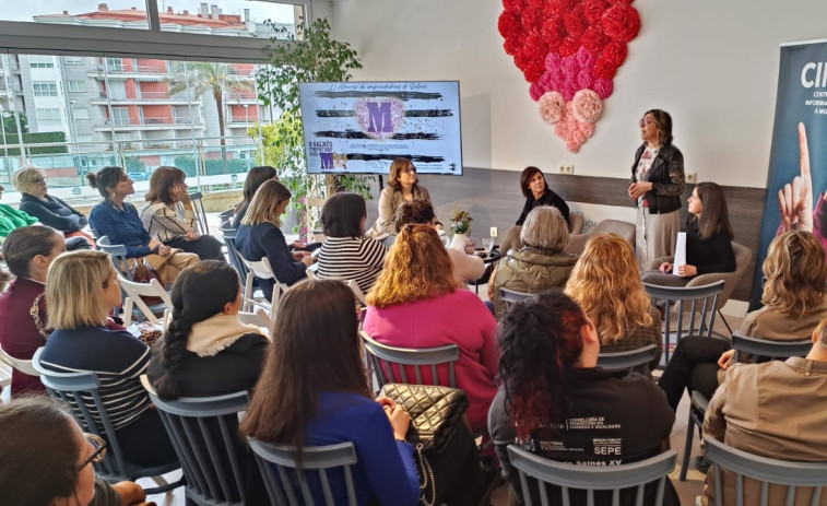 El CIM comarcal ofrece el segundo almuerzo para animar el emprendimiento femenino en O Salnés
