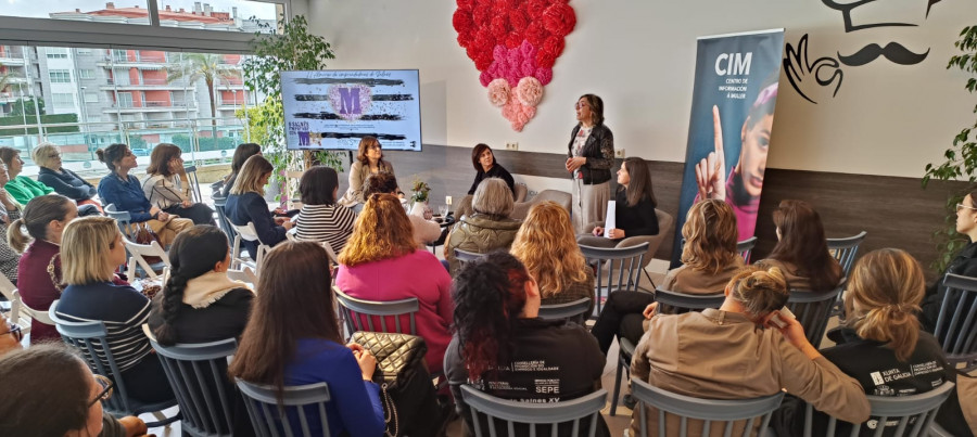 El CIM comarcal ofrece el segundo almuerzo para animar el emprendimiento femenino en O Salnés