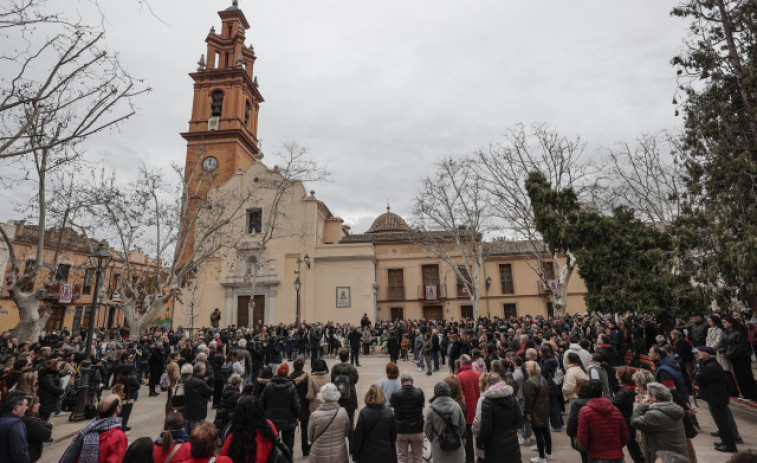 Homenaje a los fallecidos en el incendio de Valencia: 