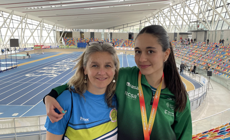 Celia Castro y Sabela Martínez, brillantes campeonas de España Sub 18