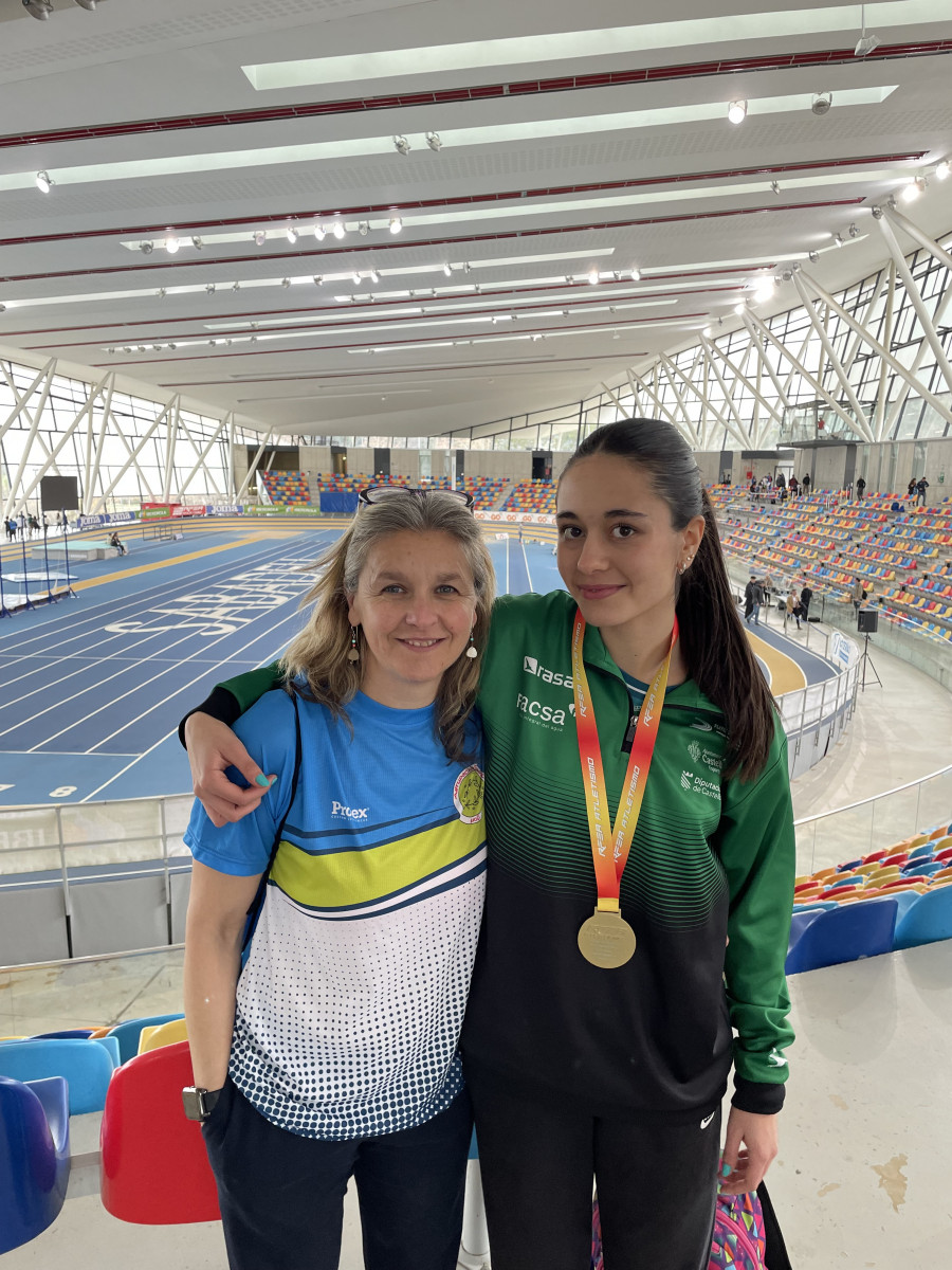 Celia Castro y Sabela Martínez, brillantes campeonas de España Sub 18
