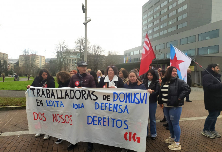 La falta de acuerdo entre DomusVi Ribadumia y los empleados empuja el caso al juzgado y a una posible huelga