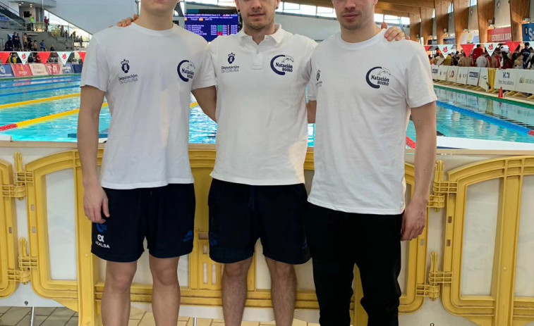 Manuel Pérez, del Club Natación Boiro, logra el bronce en el Campeonato Nacional