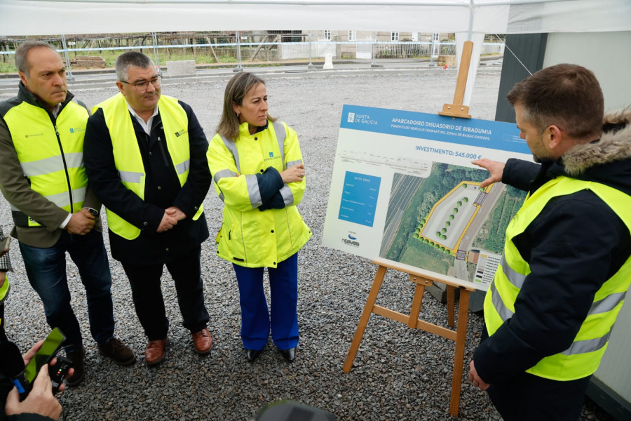 Nuevo aparcamiento de medio millón en Ribadumia para fomentar viajes compartidos