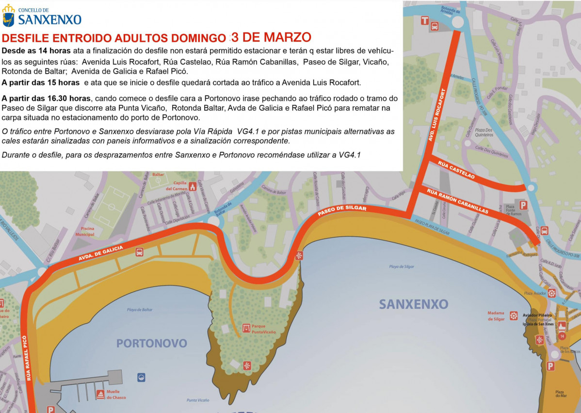 Desfile entroido adultos sanxenxo