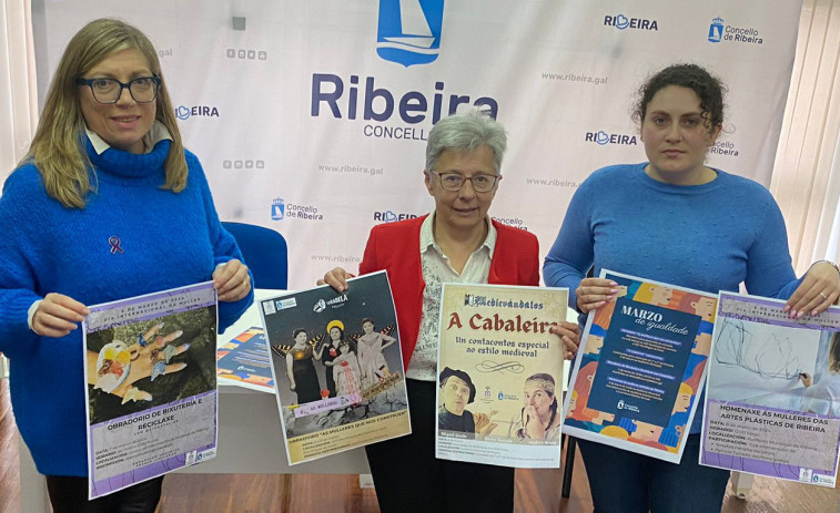 Ribeira homenajeará con motivo del 8-M a las mujeres vinculadas al ámbito de las artes plásticas