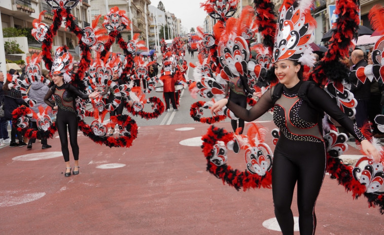 Estos son los ganadores del desfile de adultos e infantil del Entroido de Sanxenxo