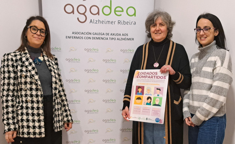 Agadea y Concello de A Pobra ofertan un curso sobre cuidados compartidos de personas con demencias tipo Alzhéimer