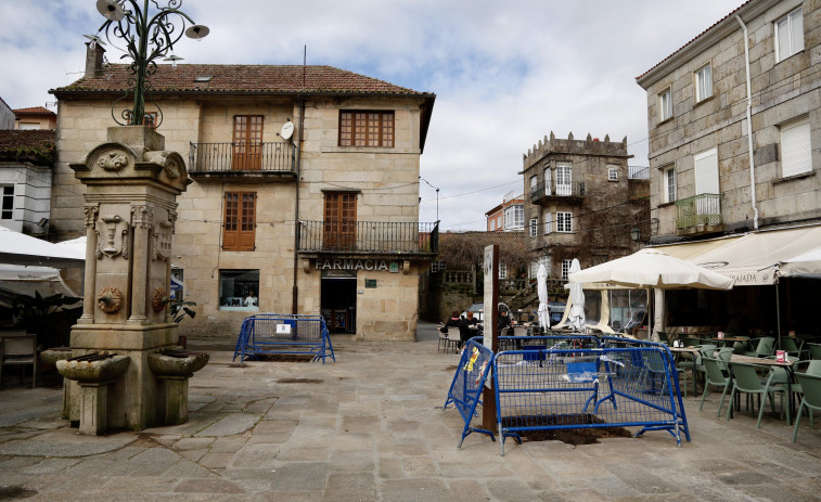 Cambados no repondrá las palmeras taladas de Alfredo Brañas y cubrirá las jardineras