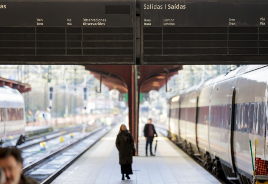 Viajes en tren por 25 euros entre Galicia y Madrid del 1 de abril al 6 de mayo