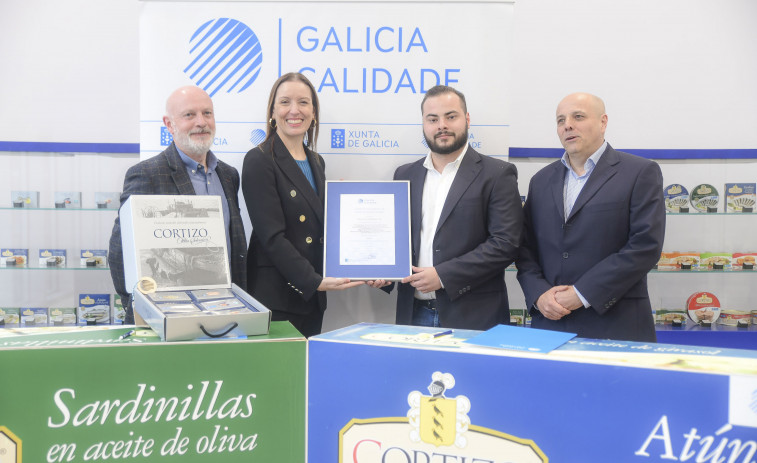 Galicia Calidade certifica los productos de la compañía de Conservas Cortizo de Rianxo