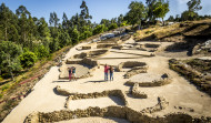 Xunta y Concello trabajan en un proyecto de puesta en valor del yacimiento de Monte do Castro
