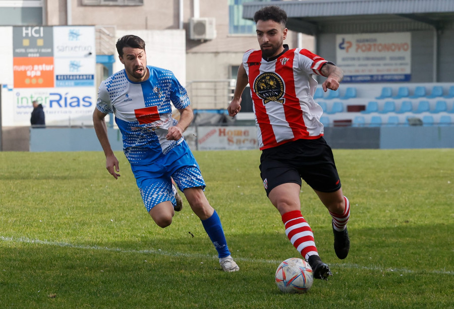 El Portonovo aprieta la lucha por el ascenso (1-0)