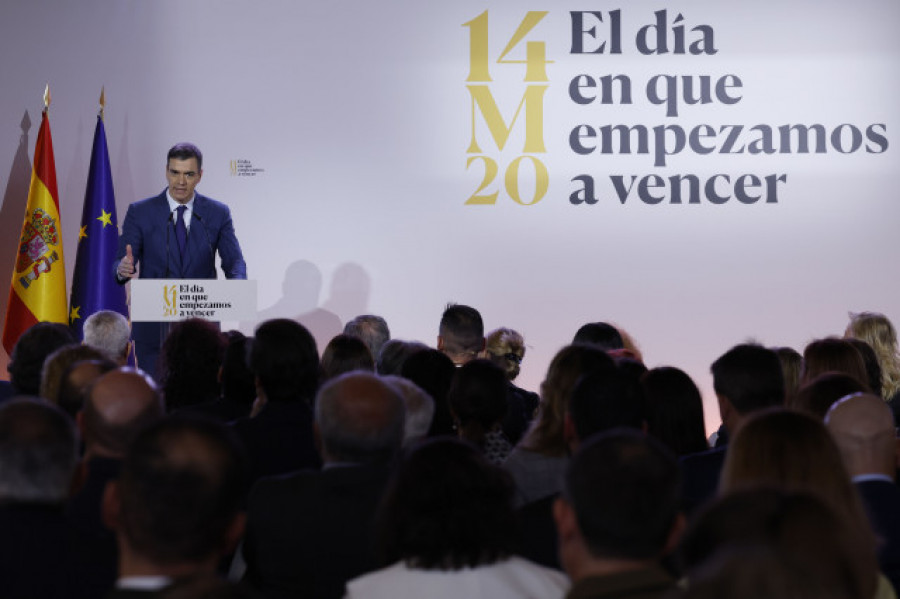 Pedro Sánchez reivindica el “logro colectivo” que venció al coronavirus